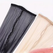 Resim 1 Çift 0D Ultra-İnce Naylon Tayt Kadınlar İçin - Siyah, Dikişsiz, Hafif, Tüm Mevsimler, Sadece Elde Yıkama, Örgü Kumaş, Esnek Spandex Astar, Yaz İçin İdeal, Yaz Taytleri|Dikişsiz Taytler|Esnek Kumaş 