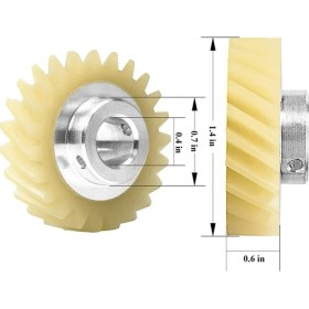 Resim Populer Kitchenaid Artisan Hamur Yoğurma Makinesi Sonsuz Dişli Yedek Parça 