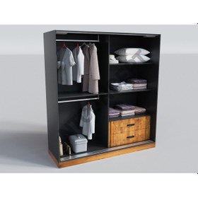 Resim Ntconcept Ntconcept Masif Ağaç Gardrop 