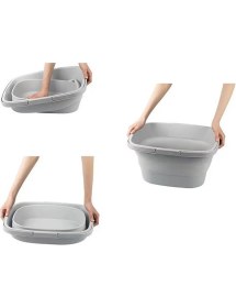 Resim Magic Silikonlu Katlanabilir Kamp,piknik Sepeti- 21 Litre 