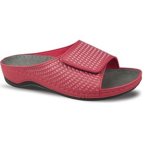 Resim Ceyo Kadın Terlik 9946-34 Kırmızı 