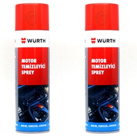 Resim Würth 2x Motor Temizleyici Sprey 500 ml (SU GEREKMEZ) 