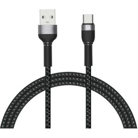 Resim Forzacase Hydra Serisi Type-C USB Örgülü Şarj ve Data Kablosu 2.4A 1 metre - FC314 
