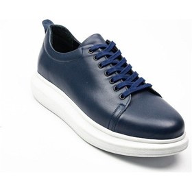 Resim Nobel 1058 Lacivert Deri Erkek Günlük Ayakkabı 001 