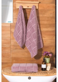 Resim Varol Karemicro Cotton Banyo Havlusu 70x140cm Gül Kurusu-70x140cm Gülkurusu 