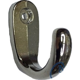 Resim Büyük Tekli Fincan Askı, Dekor Askısı - Nikel, 12x23x30 Mm 