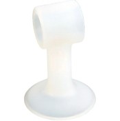 Resim Youmex Beyaz Silikon Kapı Kolu Gürültü Önleyici Paspas - Duvarı Ve Kapıyı Çarpma Zararından Korur 