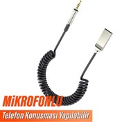 Resim EXENAR AUX - USB Bluetooth Yapma USB AUX Bluetooth Dönüştürcü Yapma Kiti Araç USB AUX Girişi Blutooth 