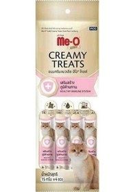 Resim Me-o Gold Creamy Ton Balığı Ve Turna Yemişi Yetişkin Kedi Ödülü 4x15 Gr 