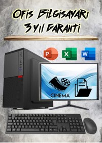 Resim WARBOX Alara Intel® Core-i3 3.90ghz 32gb Ram 240gb Ssd 250gb Hdd 19 Monitör Takım Ofis Bilgisayar 