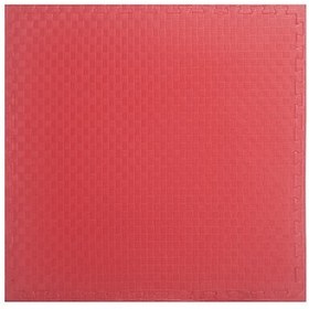 Resim Tatami Minderi 100x100 13mm Kalınlık Kırmızı 
