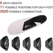 Resim Profesyonel Kemer Desteği Astarı Düz Ayak Düzeltici Ayakkabı Yastığı Ortopedik 01 Insoles 42 