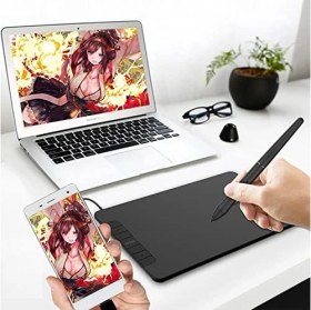 Resim Elivora Veikk VK640 ve VK1200 Grafik Tabletler Için 8192L Pilsiz KALEM-P05 