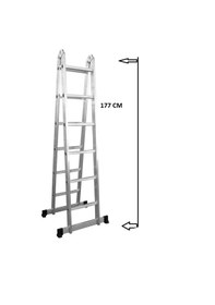 Resim Beykon 6 + 6 Basamaklı 1.22 MM Kalınlık 3.50 M Çok Amaçlı Merdiven 