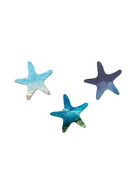 Resim Epoksi Silikon Kalıp Çoklu Deniz Yıldızı Kolye Anahtarlık Küpe Kalıbı 18 Li 