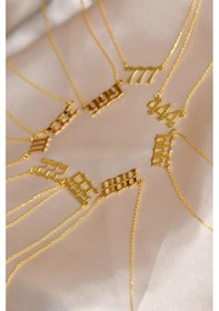 Resim Erdobia Gold 222 Melek Sayısı Gümüş Uyum Kolyesi N10195 
