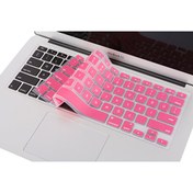 Resim Açık Pembe Laptop Macbook Air Pro Klavye Kılıfı Us-tr Baskı A1466 A1502 A1398 Ile Uyumlu McStorey
