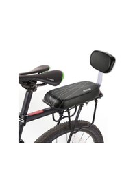 Resim Cc Globall Bisiklet Için Pu Deri Yumuşak Arka Yastıklı Çocuk Koltuğu - Siyah 