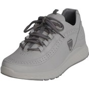Resim Mammamia D24ya-3110 Kadın Deri Spor Ayakkabı D24YA-3110-R10979 Beyaz - Gri 