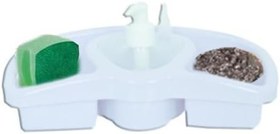 Resim Plastik Bulaşık Seti Süngerlik Sıvı Sabunluk 