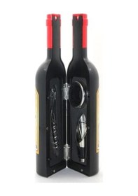 Resim Şişe Tirbuşon Seti Renkli 