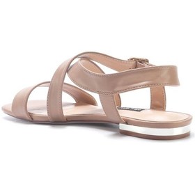 Resim Nine West Etrına 5fx Krem Kadın Düz Sandalet 000000000101928724 Bej 