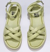 Resim Bueno Shoes Yeşil Deri Kadın Sandalet 01wu5902 