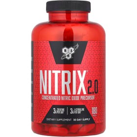 Resim BSN, Nitrix 2.0 Nitric Oxide Creatine Monohydrate L-Citrulline 180 Tablets 