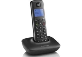 Resim Motorola T401 Dect Telefon (Siyah) 