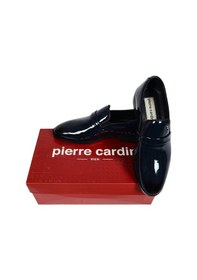Resim Pierre Cardin Şeritli Rugan Tokalı Eva Taban Damatlık Klasik Erkek Ayakkabı 001 