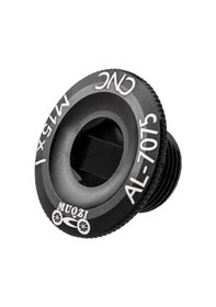 Resim Suntek Yol Bisikletleri Bmx Için Bisiklet Krank Kapağı Siyah 