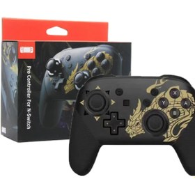 Resim GLRTech Nintendo Switch Pro Controller Kablosuz Bluetooth Gamepad Oyun Kolu 