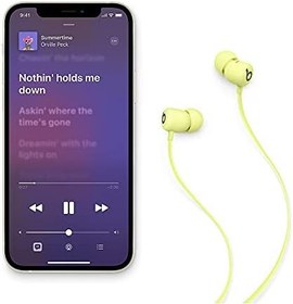 Resim Beats Flex Kablosuz Kulak İçi Kulaklık – Apple W1 Kulaklık Çipi, Manyetik Kulaklık Uçları, Class 1 Bluetooth, 12 Saat Dinleme Süresi - Sarı 