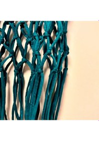 Resim Uretti - Sevgi 6598 - El Yapımı Penye İp Makrome Atlet 40cm - Yeşil Yeşil 