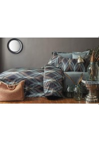 Resim La Mer 210 Tc 83 Tel Dijital Pamuk Saten Tek Kişilik Nevresim Takımı 