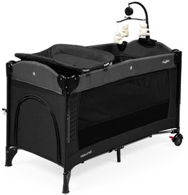 Resim Baby2Go Hound Anne Yanı Oyun Parkı 60x120 cm - Siyah - Siyah / Standart 