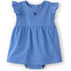 Resim Carter's Kız Bebek Bodyli Elbise 1u565210 Mavi 