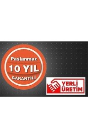 Resim Çelik Banyo Paslanmaz Çelik Pedallı Çöp Kovası 3 lt 