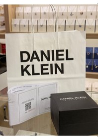 Resim Daniel Klein Erkek Kol Saati %100 Orjinal Paslanmaz Çelik Kordon Siyah Kadran Gümüş 