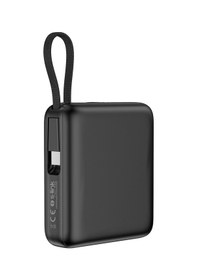 Resim S-link M10l 10000 Mah Magsafe Uyumlu 15w Kablosuz Ve 22.5w Pd Hızlı Şarj Powerbank Siyah Siyah 