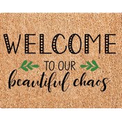 Resim Youtek Halloween Temalı 40x60cm Ön Kapı Paspası - Anti Kayma, Dekoratif Ve Temizlenmesi Kolay Giriş Matı 