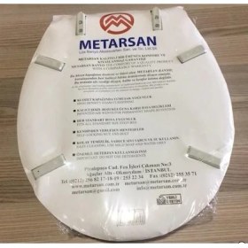 Resim Metarsan Yumuşak Klozet Kapağı Puf 
