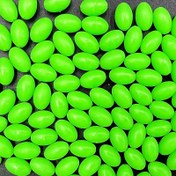 Resim 200 Adet Işıltılı Oval Balıkçılık Boncukları - Dayanıklı PVC, Karanlıkta Parlayan Aksesuarlar 