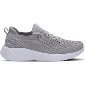 Resim Slazenger ALBORG Kadın Gri Koşu & Yürüyüş Spor Ayakkabısı 