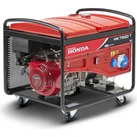 Resim Honda Hk 7500 Ts Marşlı 7,5 kVA Trifaze Benzinli Jeneratör Güçlü Performans 