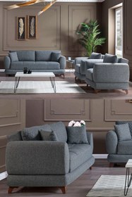 Resim Eymense Rodos Çekyatlı Koltuk Takımı 3 3 1 1 