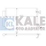 Resim KALE 342860 Klima Radyatoru Kondenser (ford: Fiesta Vı 1.25 1.4 16v 1.4tdci 08- ) 1513108 (WN795527) 