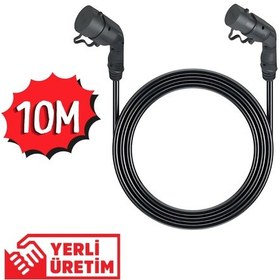 Resim Chargemobile 10mt Standart Typ2 Araç Şarj Kablosu 