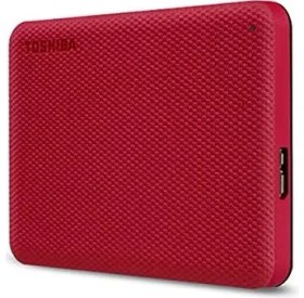 Resim Toshiba Canvio Advance 1TB 2.5" USB 3.0 Taşınabilir Disk Kırmızı HDTCA10ER3AA 