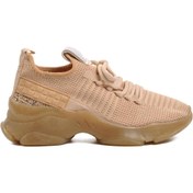 Resim STEP MORE Bej Kadın Spor Ayakkabı Sneaker 